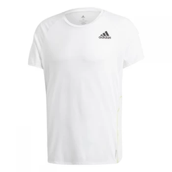 image of adidas Runner T-Shirt Mens - White / White