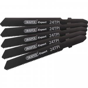 Image of Draper Expert 5 Piece DT118A Jigsaw Blade Set