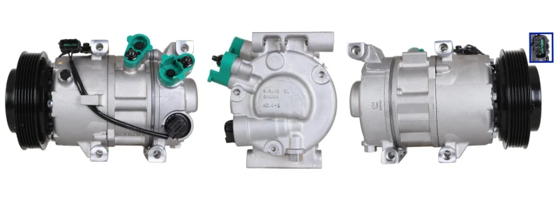 Image of LUCAS Air conditioning compressor LUCAS ACP01367