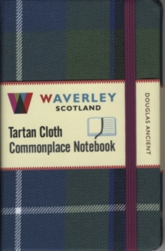 Image of Waverley (M): Douglas Ancient Tartan Cloth Commonplace Notebook Hardback