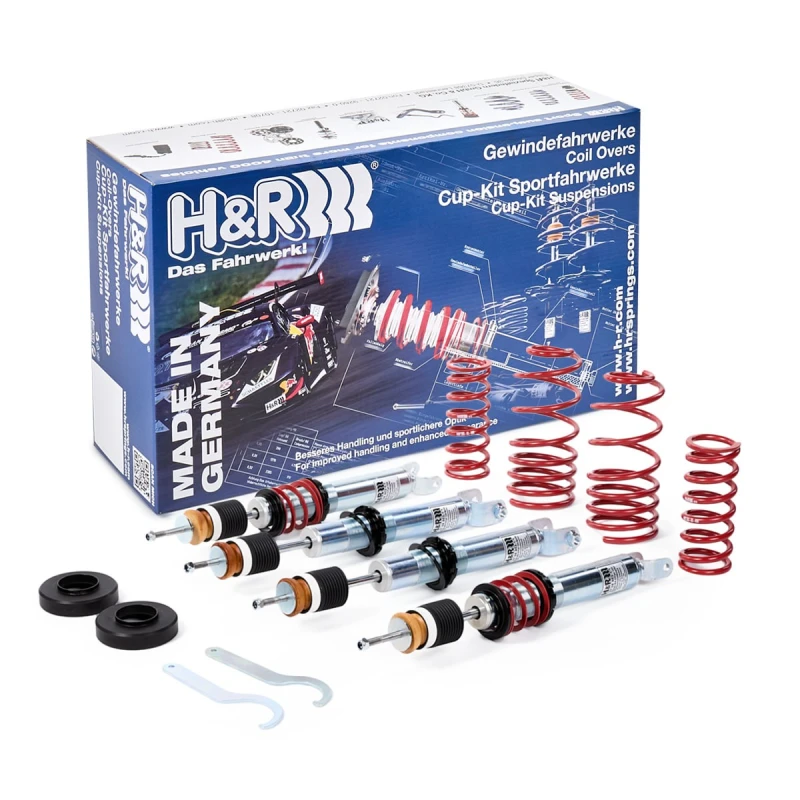 Image of Suspension kit, coil springs / shock absorbers H&R 28741-1