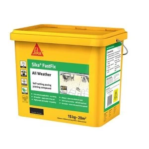 Image of Everbuild Sika FastFix All Weather Charcoal 15kg