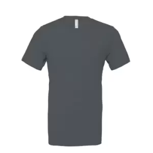 Image of Bella + Canvas Adults Unisex Heather CVC T-Shirt (L) (Dark Grey)