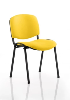Image of ISO Black Frame Bespoke Colour Fabric - (Min Order Qty X 4) Yellow