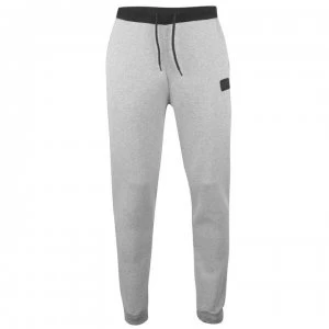 image of Everlast Premium Closed Hem Jogging Bottoms - Grey Marl