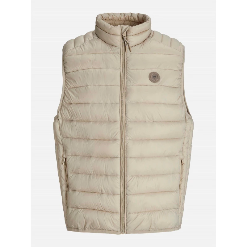 Image of Jack and Jones Bradley Puffer Gilet Mens Crockery male L