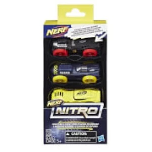 image of Nerf Nitro 3 Cars - Pack 4