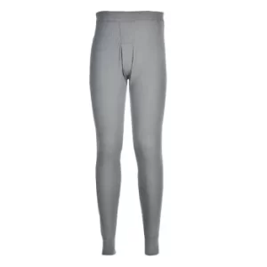 Image of Portwest Thermal Trousers Grey 2XL