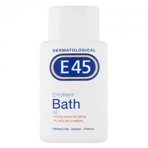 image of E45 Emollient Bath Oil 500ml