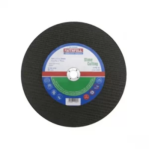 Image of Faithfull FAI3003520S Stone Cut Off Disc 300 x 3.5 x 20mm
