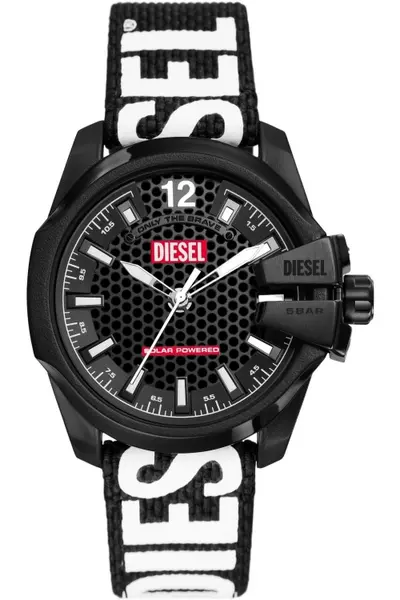 Diesel Gents Diesel Baby Chief Solar-Powered Black rPET Watch DZ4653