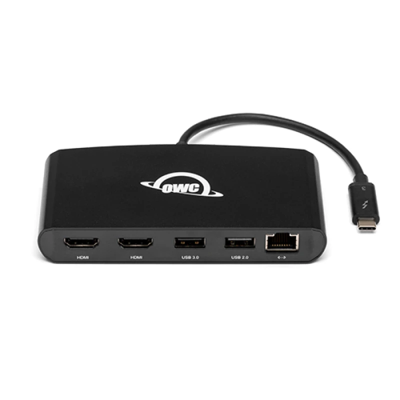 Image of OWC OWC Thunderbolt 3 mini Dock Wired Black OWCTB3MDK5P