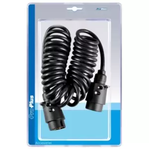 image of Proplus Spiral Cable 3 M With 2X7-pin Plug