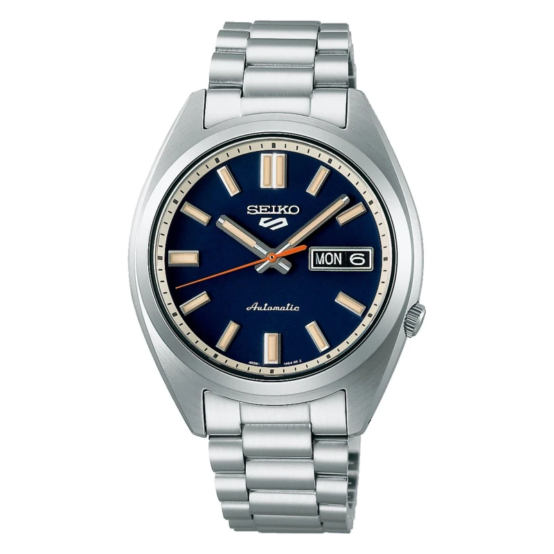 Image of Seiko SRPK87K1 5 Sports SNXS aRinse Bluea Classic Sports Watch