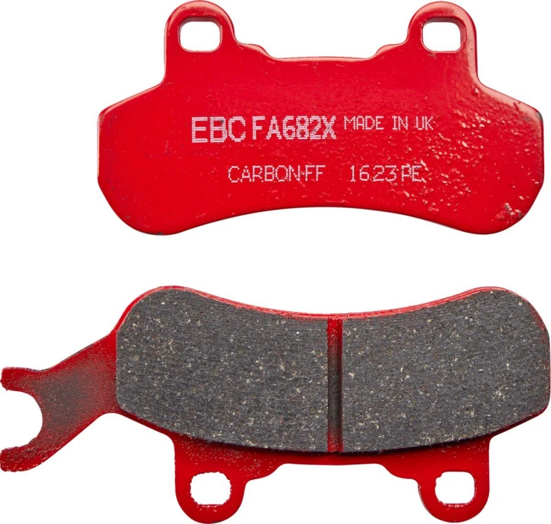 Image of FA682TT - EBC Sport Carbon X Brake Pads For Can Am Commander 1000 R EFI 2021-2024 Front Or Rear Left FA682TT