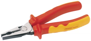 Image of Draper Expert 200mm VDE Hi-Leverage Combi Pliers 69173