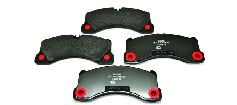 Image of HELLA Brake pad set HELLA 8DB 355 014-151