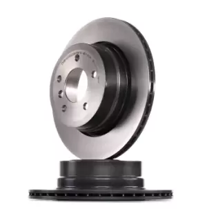 Image of BREMBO Brake disc 09.B313.11 Brake rotor,Brake discs BMW,5 Limousine (E60),5 Touring (E61)