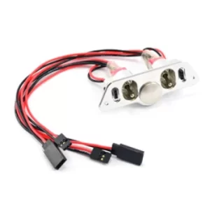 Image of Etronix Dual Power Switch With Fuel Dot And Jr