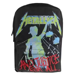 image of Rock Sax Justice For All Metallica Backpack (One Size) (Black)