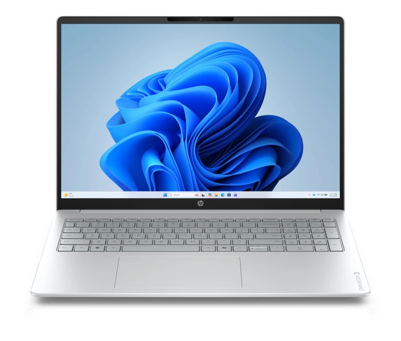 Image of HP OmniBook 3 Laptop 16-by0008nax AMD Ryzen 5 7520U 40.6cm (16") 2K 8GB LPDDR5-SDRAM 256GB SSD WiFi 6 (802.11ax) Windows 11 Home Grey, Silver