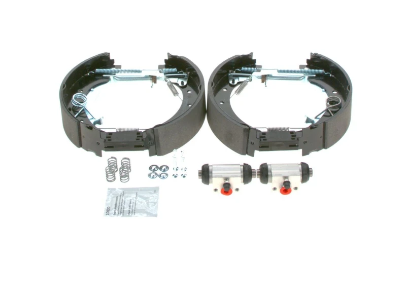 Image of Bosch 0 204 114 667 Brake Set, drum brakes with wheel brake cylinder Brake Set,drum brakes (3859)