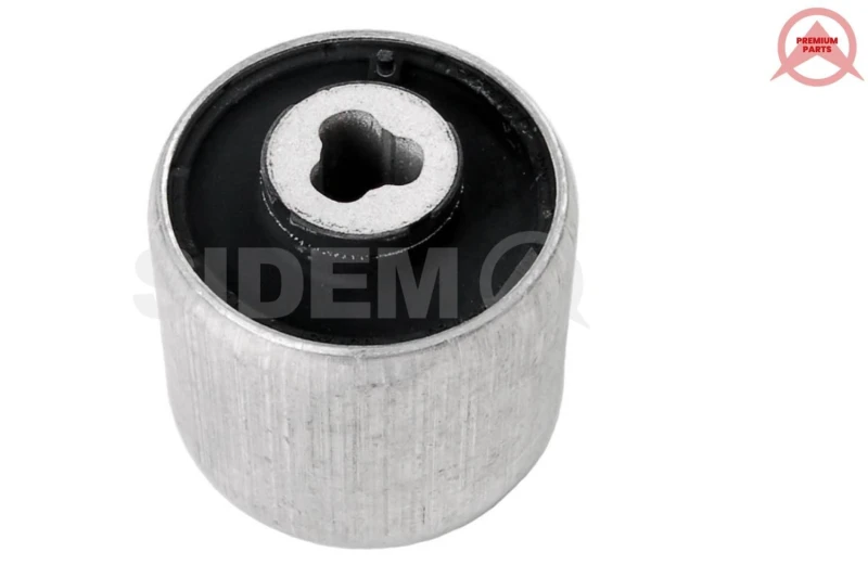 Image of SIDEM 849633 Arm Bushes Upper Front Axle, Rubber-Metal Mount, for trailing arm Control Arm-/Trailing Arm Bush (251)