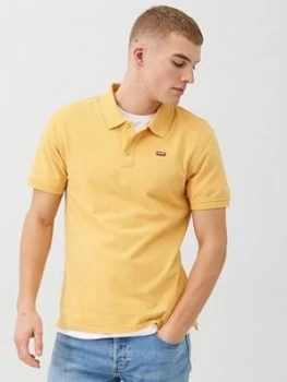 Image of Levis Housemark Polo Shirt - Gold, Size 2XL, Men