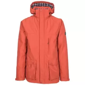 Image of Trespass Mens Vauxelly Waterproof Jacket (3XL) (Spice Red)