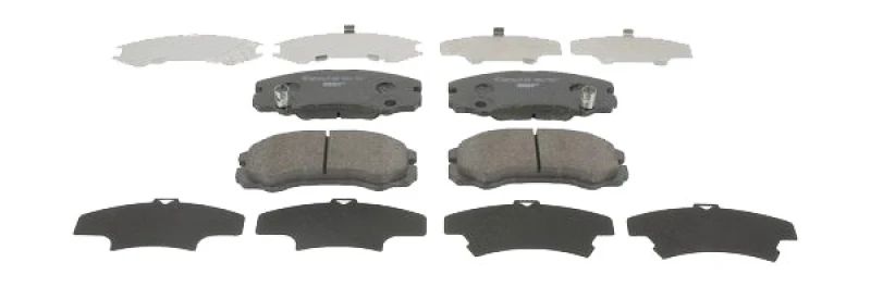 Image of FERODO FDB1511 Brake pad set with acoustic wear warning, without accessories Brake Pad Set,disc brake (402)