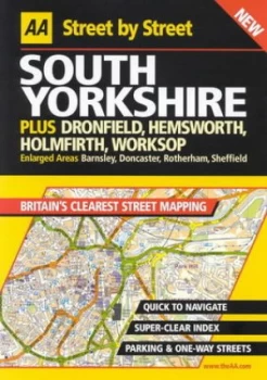 Image of Aa Street by Street Yorkshire South Hardback