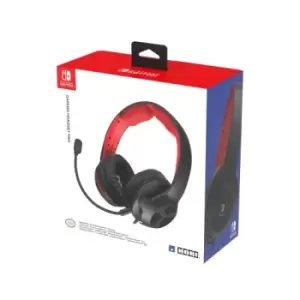 Image of HORI Nintendo Gaming Headset Pro (Black/Red) /Switch