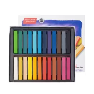 image of Inscribe IMPSF24 Soft Pastel Set 24 Colours Full Size