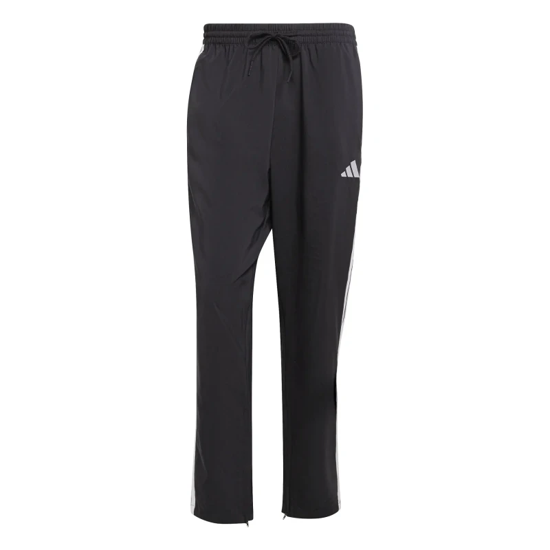 Image of Adidas Open hem Trousers adidas Essential 3-Stripes Stanford Noir Male M