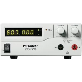 Image of VOLTCRAFT PPS-13610 Bench PSU (adjustable voltage) 1 - 18 V DC 0 - 20 A 360 W USB , Remote programmable No. of outputs 2 x