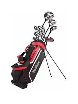 image of Macgregor Cg3000 Steel Stand Package Set, Black/Red, Right Hand