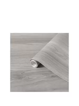 image of D-C-Fix Sangallo Grey Dc Fix Self Adhesive Wood Vinyl Wrap Film - 90Cm X 2.1M