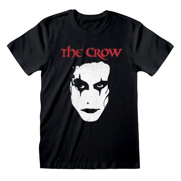 image of The Crow Face T-Shirt Black S Men