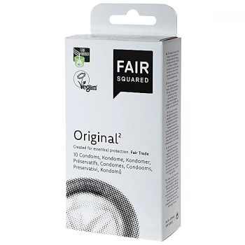 image of Fair Squared Fair Trade Ethical Condoms - Original