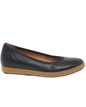 Image of Gabor Patsy Womens Wide Fit Ballet Pumps