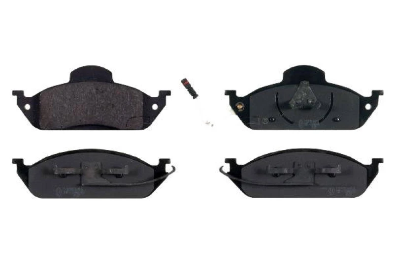 Image of SWAG 10 91 6410 Brake pad set Front Axle, incl. wear warning contact Brake Pad Set,disc brake (402)