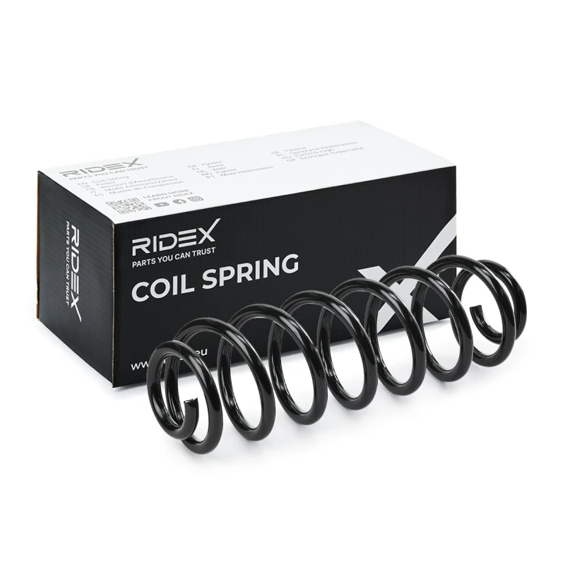 Image of Coil spring RIDEX 188C0653