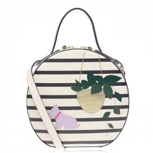 image of Radley Leaf Cross Body Bag Womens - CHALK