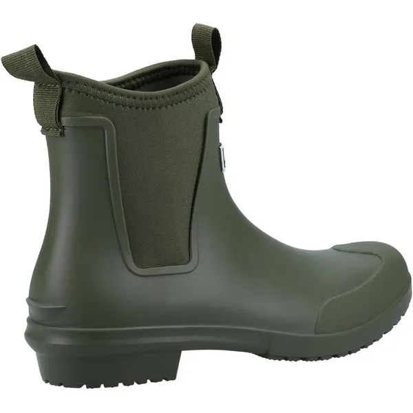 image of Cotswold Womens Grovsner Waterproof Short Wellingtons UK Size 5 (EU 38) GREEN COT740-GREEN-5