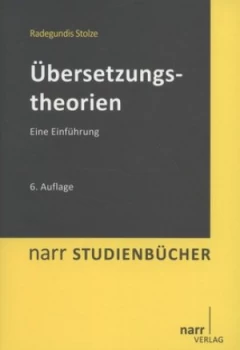Image of Bersetzungstheorien by Radegundis Stolze Paperback