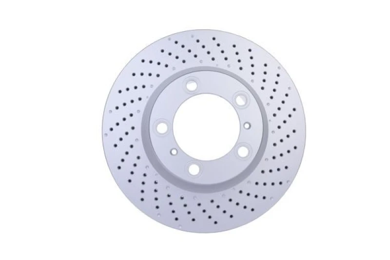 Image of HELLA Brake disc HELLA 8DD 355 125-031