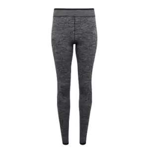 image of TriDri Womens/Ladies Seamless 3D Fit Multi Sport Performance leggings (M) (Charcoal)