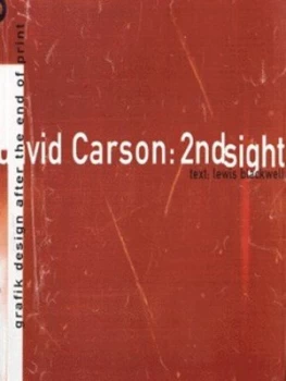 Image of David Carson by Lewis Blackwell and John J Kao Paperback