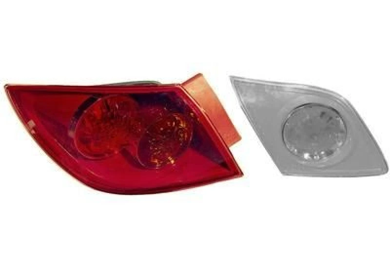 Image of VAN WEZEL 2735931 Rear light Outer section, without bulb holder, Left Combination Rearlight (391)