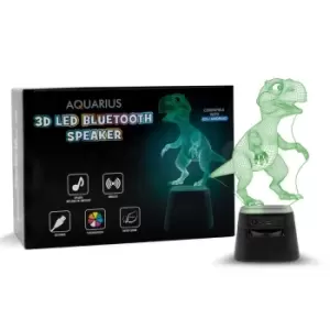 image of Aquarius 3D LED Bluetooth speaker - Dinosaur Hologram LED Lamp